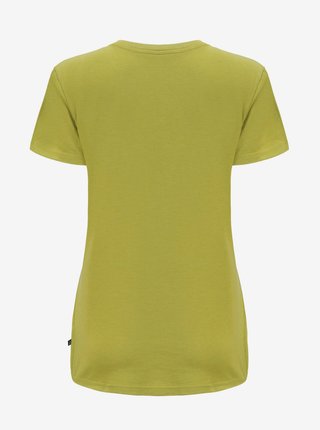 Dámské bavlněné tričko ALPINE PRO ZAGARA zelená