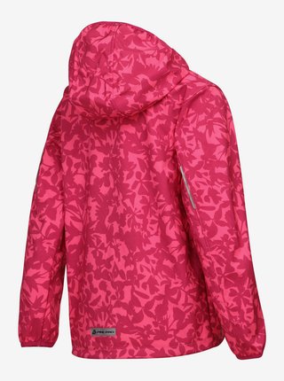 Růžová dětská softshellová bunda ALPINE PRO VEZTO