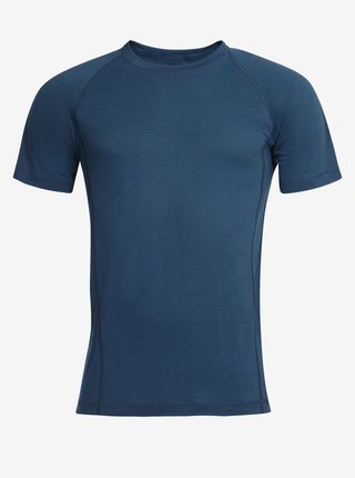 Pánské tričko z merino vlny ALPINE PRO REVIN modrá