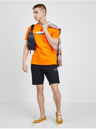Oranžové pánské tričko Tommy Hilfiger
