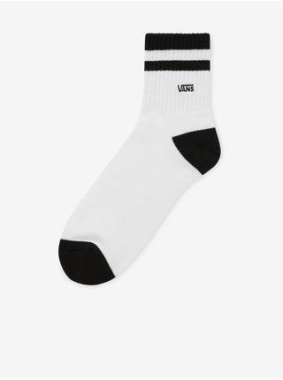 Černo-bílé pánské ponožky VANS Half Crew