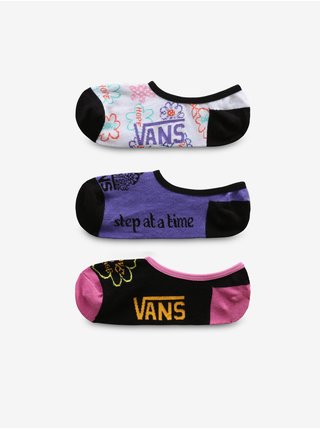 Ponožky pre ženy VANS - čierna, fialová, biela, ružová