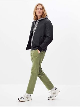 Zelené pánské kalhoty Celio Pobelt 