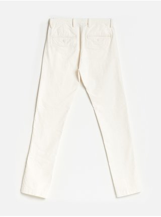 Bílé pánské manšestrové kalhoty Celio Poe2 