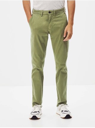 Formálne nohavice pre mužov Celio - zelená