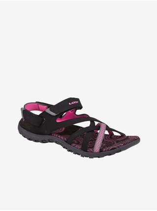 Černo-růžové dámské sandály Celia Loap