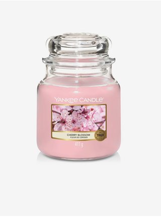 Vonná svíčka Yankee Candle Cherry Blossom (Classic střední) 