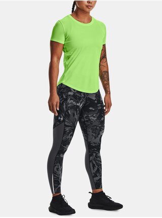 Čierne športové legíny Under Armour UA Fly Fast Ankle Prt Tights