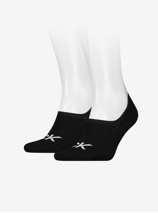 Sada dvou párů pánských ponožek v černé barvě Calvin Klein Underwear