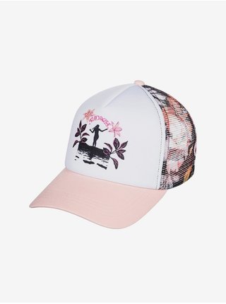 Čiapky, čelenky, klobúky pre ženy Roxy - ružová, biela