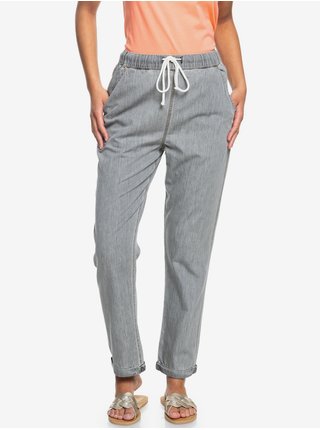 Světle šedé dámské džínové kalhoty Roxy