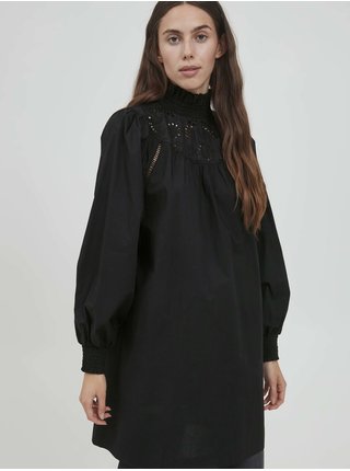 Čierne dámske šaty ICHI