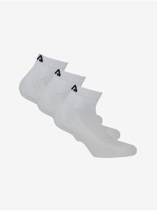 Sada tří párů ponožek v bílé barvě FILA
