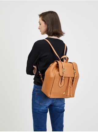 Hnědý dámský batoh U.S. Polo Assn. Forest
