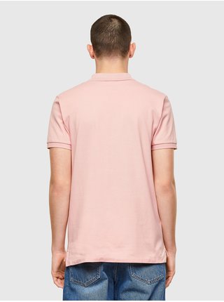 Světle růžové pánské polo tričko Diesel Harry