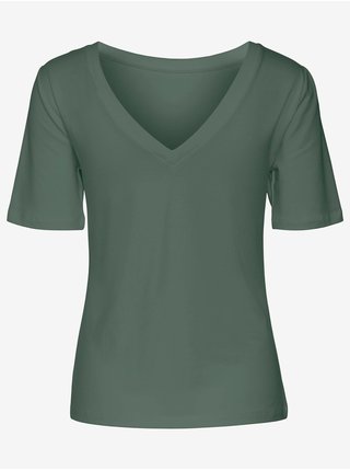 Topy a tričká pre ženy VERO MODA - zelená