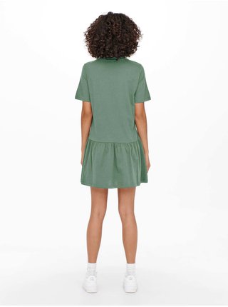Voľnočasové šaty pre ženy ONLY - zelená