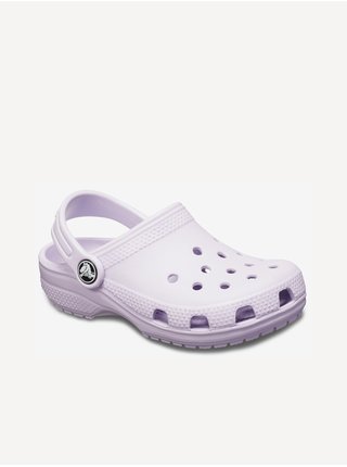 Světle fialové holčičí pantofle Crocs Classic