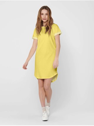 Žluté basic šaty Jacqueline de Yong Ivy
