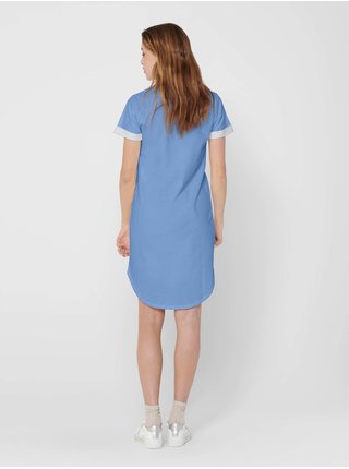 Modré basic šaty JDY Ivy