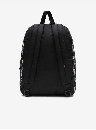 Černý unisex květovaný batoh VANS Deana III Califas Black 
