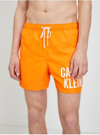 Oranžové pánske plavky Calvin Klein Underwear