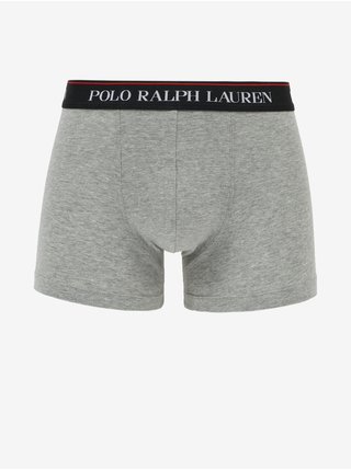 Boxerky pre mužov POLO Ralph Lauren - čierna, červená, sivá