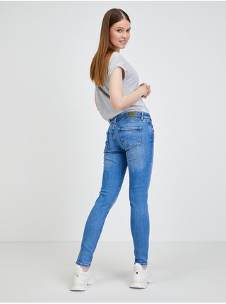 Modré dámské slim fit džíny Pepe Jeans