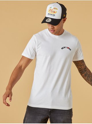 Bílé pánské tričko s potiskem New Era