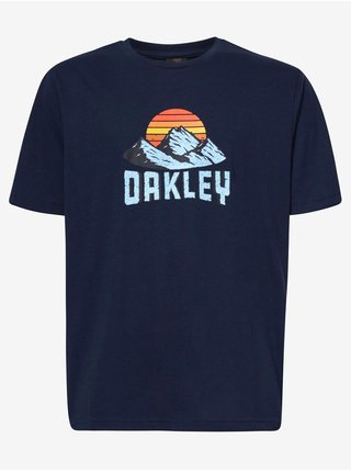 Tmavě modré pánské tričko Oakley