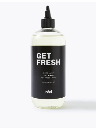 Sprchový gel pro muže 3 v 1 s vůní Bergamot Marks & Spencer bezbarvá / bez barvy