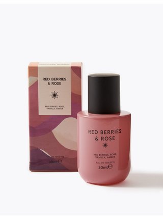 Toaletní voda Red Berries & Rose z kolekce Discover Intense, 30 ml Marks & Spencer bezbarvá / bez barvy