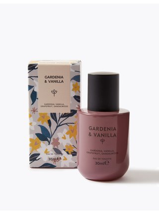 Toaletní voda Gardenia & Vanilla z kolekce Discover Intense, 30 ml Marks & Spencer bezbarvá / bez barvy