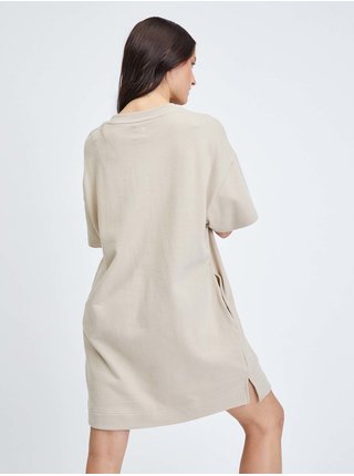 Béžové dámské mikinové šaty s logem GAP