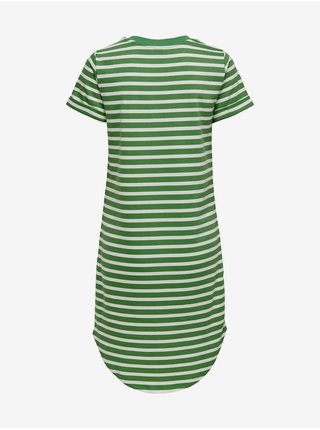 Voľnočasové šaty pre ženy JDY - zelená, biela