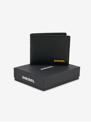 Černá pánská kožená peněženka Diesel