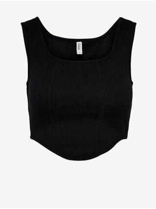 Černý crop top ONLY Adrianna