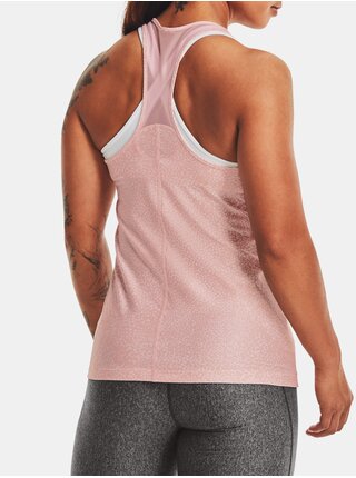 Tílko Under Armour UA HG Armour Racer Print - růžová