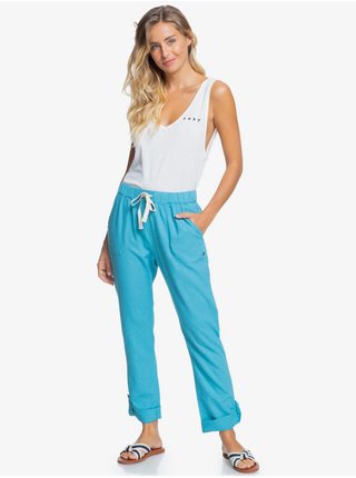 Nohavice pre ženy Roxy - modrá
