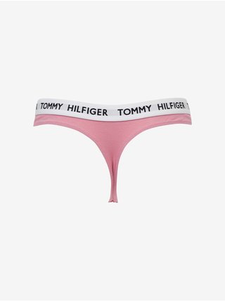 Ružové dámske tangá Tommy Hilfiger Underwear