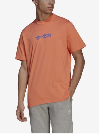Oranžové pánské tričko adidas Originals Victory