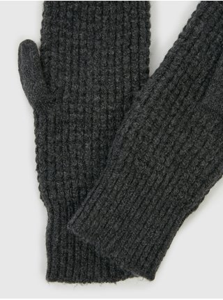 Černé dámské rukavice GAP pletené palčáky