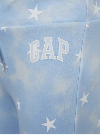 Modré holčičí tepláky hvězdy s logem GAP