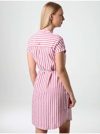 Voľnočasové šaty pre ženy LOAP - biela, červená