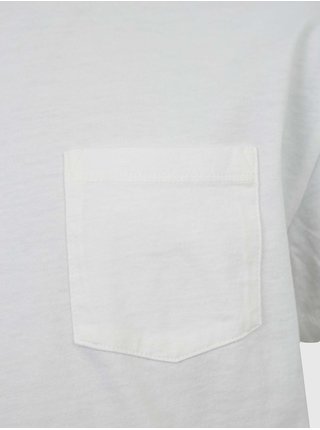 Bílé klučičí tričko s kapsičkou GAP