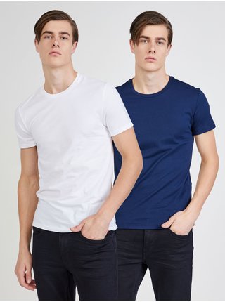  Sada dvou pánských triček v bílé a modré barvě Levi's® The Perfect