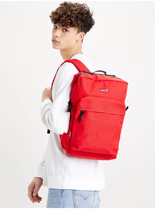 Červený batoh Levi's® L-Pack