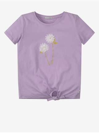 Světle fialové holčičí tričko Tom Tailor