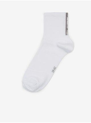 Bílé unisex ponožky SAM 73
