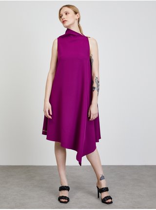 Šaty na denné nosenie pre ženy Simpo - fialová